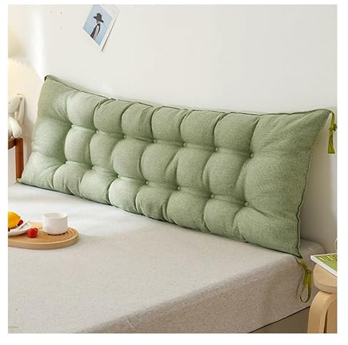 ELYSYSRL Cojín de Respaldo para Cama sofá Respaldo cojín Lumbar Cabezal de Lectura cojín de Pared cojín de Apoyo cojín de Asiento (Color : #10, Size : 150x50cm)