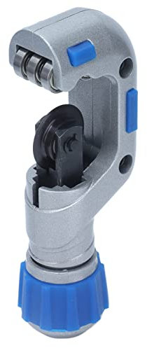 Tagliatubi in Rame, Tagliatubi con Cuscinetto a Rulli Utensile Taglio Regolabile Manuale Tagliatubi Tagliatubi per Tubi Sottili in Alluminio PVC Rame (4-32 mm)