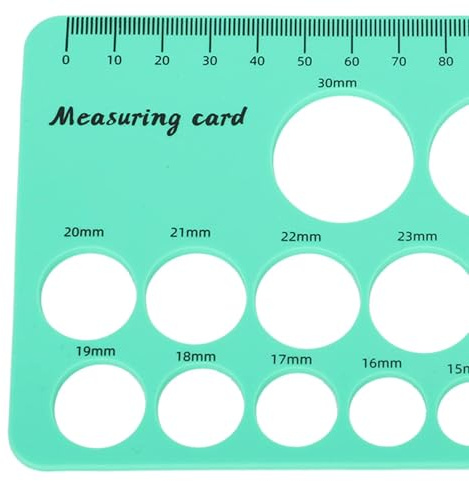 Breastfeeding Nipple Measurement Tool, Silicone Ruler with 1.5m Measuring Tape