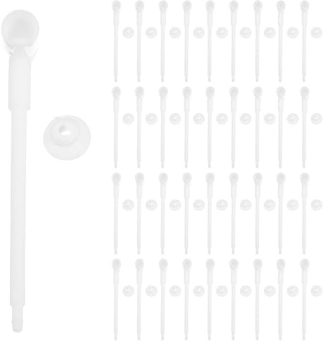 ibasenice Lot de 100 accessoires pour moulins à vent de jardin DIY Raccords coudes et cadres pour décoration extérieure Pièces de bricolage pratiques et réutilisables pour carillons éoliens et