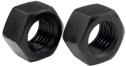 WANG TII DOO 2 Piezas 8.8 Tuercas Hexagonales De Acero Al Carbono con Dientes Invertidos M18-M30 para La Instalación De Marcos Industriales, Hardware,M20