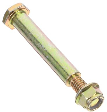 Garneck Universal Rear Wheel Screw Bolt and Locking Nut Set for Lawn Mower and Grass Trimmer Steel Wheel Accessory Compatible Models 532193406 137644 184219 Sturdy Replacement