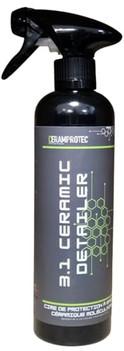 CERAMPROTEC 3.1 Ceramic Detailer Sprayer, Protection Céramique Voiture, Traitement Hydrophobe, Anti-UV, 500ml