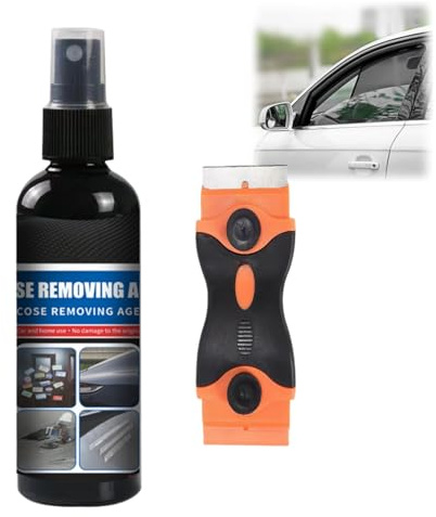 Sticky Stuff Remover & Adhesive Remover Spray,Sticker Remover for Car,Sticky Label Remove,Stick Residue Clean for Tape,Effective on Stick Residue,Multipurpose Glue Cleaner