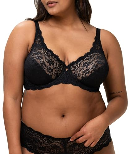 Triumph Womens Amourette 300 W X Bra, Black, 36F UK