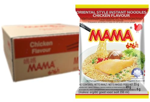MAMA - Instant Nudeln Hühn - Multipack (30 X 55 GR)
