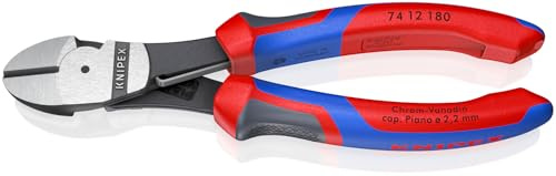 KNIPEX 74 12 180 Comfort Grip High Leverage Diagonal Cutter