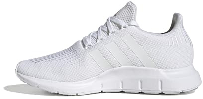 adidas Womens Swift Run White/White/Gold Metallic 9
