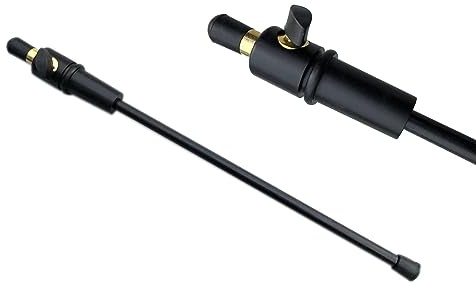 Yinfente Aufrechter Kontrabass-Endstift aus Kohlefaser für Saitenbass, starkes Licht, 3/4, 4/4 Größe, aufrechte Bass-Teile (vlnp-059)