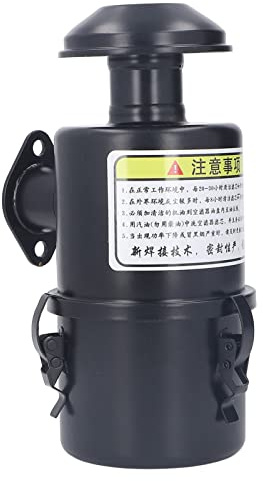 Gruppo Filtro Aria Motozappa per Motozappa Raffreddata Ad Aria per Membr 186F Generatore Macchina da Giardino Lavorazione del Terreno Cartucce Filtranti in Lega