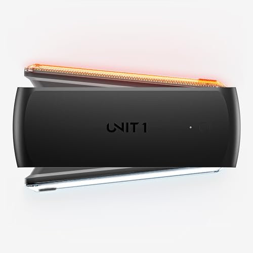 UNIT 1 Smart Light | Wireless LED Front & Rear | Turn & Brake Light Compatible with Remote | USB-C Rechargeable | App (2 Smart Lights | Charging Case | Universal Mount | USB-C Charging Cable)