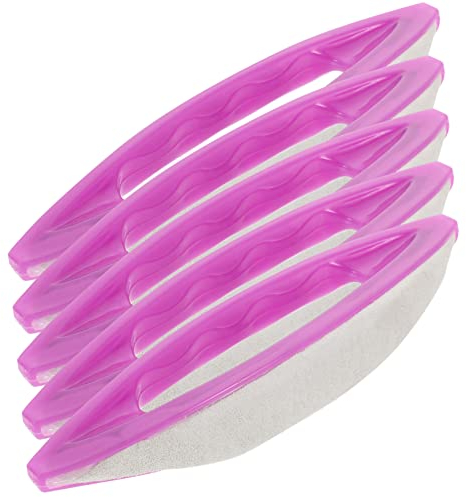 MAGICLULU Kit D'entretien Des 5 Pièces Outils De Polissage Des Brosse À Cirer Les Lime À Pour Salons De Manucure