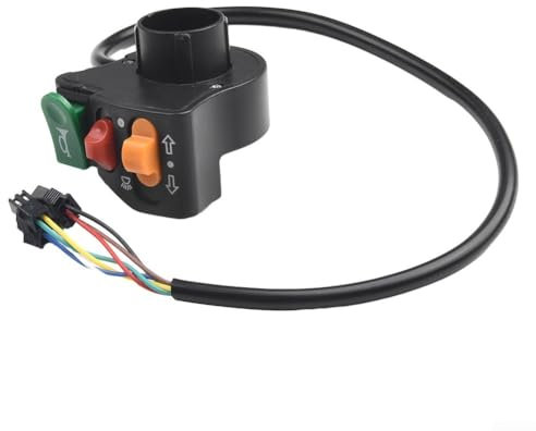 78 Motorrad Scooter Lenker ON OFF Schalter für Hupe Scheinwerfer Blinker Kabel