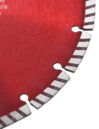 Disque à tronçonner diamanté 300 mm en acier turbo – Disque de coupe haute performance pour métal, béton et pierre – Durable et rapide – Idéal pour la construction et le bricolage