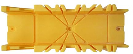 Caja de ingletes de sujeción para carpintería, gabinete de 45 grados de ángulo de caja de corte oblicuo guía de aserrado oblicuo