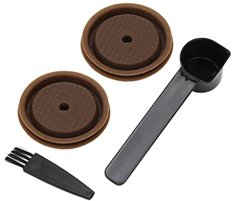 Aumotop Återanvändbart Lock för Kaffekapsel i Silikon Hållbar Smakförstärkare för ENV135/ENV150 Next GCA1 Kaffekapselentusiaster