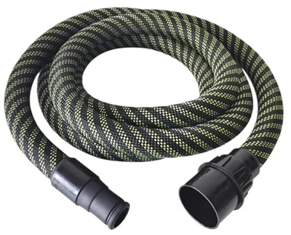 Dammsugarslang Antistatisk，Kompatibel For FESTOOL，Kompatibel For Mirka， Dammsugartillbehör(1pcs 5.0m)
