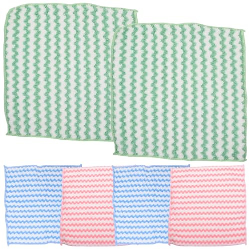 Toddmomy 6 Pièces Tapis de Literie en Polaire Corail pour Petits Animaux comme Cochon d'Inde, Absorption d'eau et Doux pour Nid de Repos