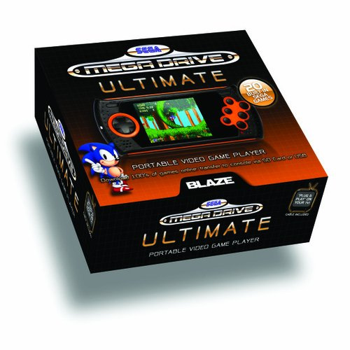 Sega Ultimate Portable Console with 20 Classic Megadrive Games built-in