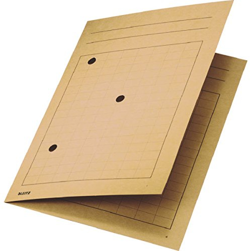 Leitz 3998-00-11 Aktendeckel und Aktenhüllen Umlaufmappe A4 chamois