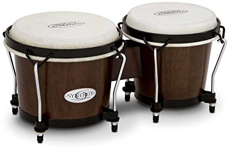Toca Synergy Series Bongo Drums Set - Tobacco