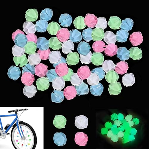 Cimown 108 Stück Speichenclips Fahrrad, Fahrradspeichen Deko, zur Dekoration von Fahrrädern