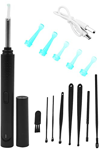 VOANZO Öronrengörare med Kamera 1080P FHD Smart Ear Wax Remover Öronkamera och Wax Remover Kompatibel med iPhone iPad Android