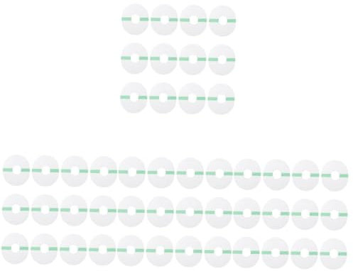 48 Stk Kein Spurensensor-Aufkleber Sensorabdeckungen unsichtbares Klebeband kreis aufkleber wasserfeste sticker wasserfeste aufkleber wasserdichte Sensorpatches Sensorpflaster TPU Beaupretty