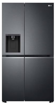 LG Frigorífico Americano 635L Negro - GSLV71MCTE