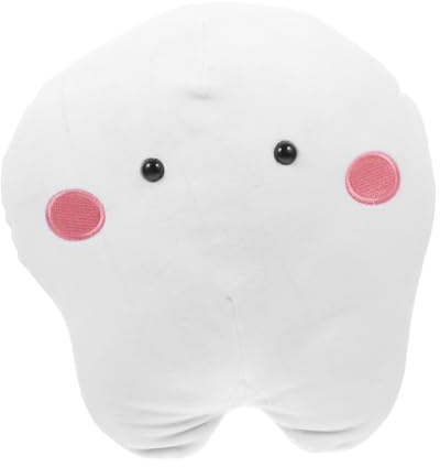 ABOOFAN Almohada Decorativa De Diente De Peluche Suave para Sofá Cama Y Hogar Cojín De Abrazo De Material Plush Cómodo Y Ligero