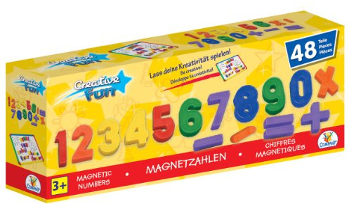 The Toy Company 451.418.9 Creathek Magnet Zahlen und Zeichen, 48-teilig
