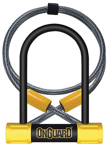 ONGUARD Bulldog Mini DT-8015 Bügelschloss, mit Schlüssel, Schwarz, 9.0 x 14.0 cm