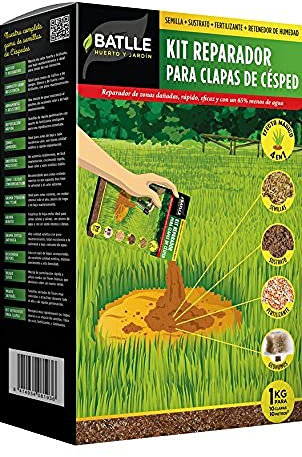 Semillas Batlle Kit Reparador para Clapas de Césped - 1 kg