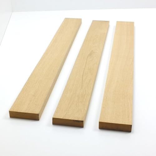 1 Stück Kantel bzw. Riegel gehobelt aus Eiche massiv/diverse Längen 20-170 cm zur Auswahl/Querschnitt 90 x 22mm kammergetrocknet Massiv