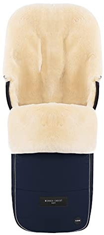 WERNER CHRIST Baby FLIMS LUXE - Saco de bebé de piel de cordero (6 a 36 meses)