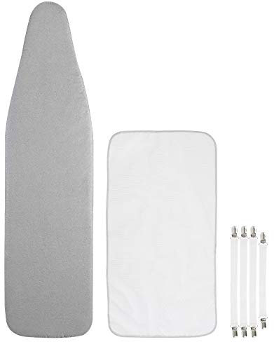 Cusstally La de tabla de planchar reflectante, se adapta a de gran tamaño y estándar que resten a las quemaduras y las mantas elásticas