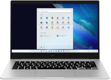 Samsung Galaxy Book2 Go 5G Laptop 35.6 cm (14) Full HD Qualcomm Snapdragon 7c+ Gen 3 4 GB LPDDR4x-SDRAM 128 GB Storage Wi-Fi 6E (802.11ax) Windows 11 Home Silver - RFB-NP345XNA-KA1UK