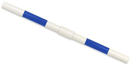 Super Hobby Horse Balken zum Springen von Hindernissen auf dem Steckenpferd – blau – 160 cm
