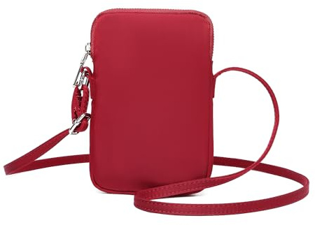 YONBEN Handytasche zum Umhängen Mini Geldbörse | Verstellbarer Schulterriemen, Platz für Smartphone, Karten und Schlüssel – kompakt und leicht für jeden Tag.
