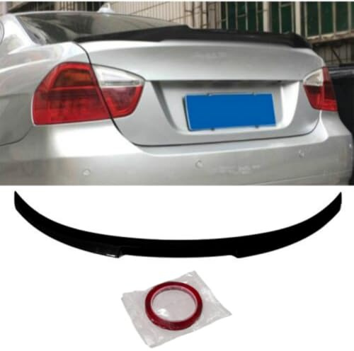 Heckspoiler für BMW 3er E90 M4 Style Schwarz Glänzend (2005-2012) AUTOVISION