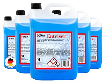 Wotan's 25L Scheibenenteiser - Enteiserspray Scheiben Enteiser Auto (5x5L)