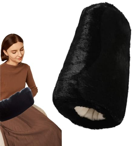 Manguito Calentador De Manos Con Forro Polar, Calcetín De Lana Cálido Para Brazos, Manoplas De Invierno Para Mujer Y Hombre, Ideal Para Casa, Oficina O Exteriores
