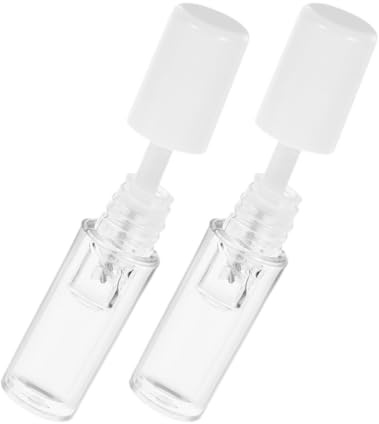 BIUDECO Lot de 2 Gels Fixateurs Mini Transparents pour Cils et Sourcils, Gel Oculaire Imperméable, Format Portable pour Maquillage à Domicile Salon, Résistant à L’eau