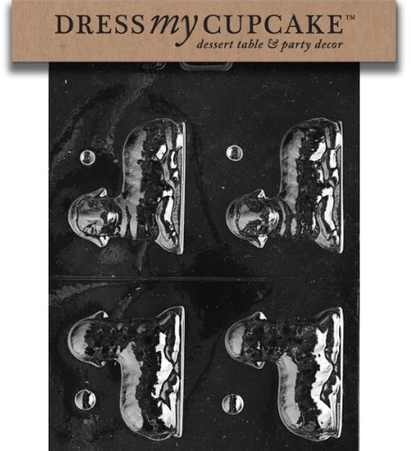 Dress My Cupcake Easter Lamb Chocolate Mold - E058 - Includes Molding Instructions