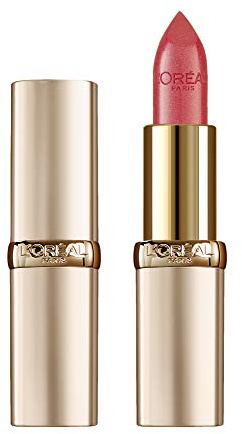 L'Oréal Paris Rossetto Lunga Tenuta Color Riche Collezione Standard, Finish Effetto Satinato, 268 Rose Grenatine