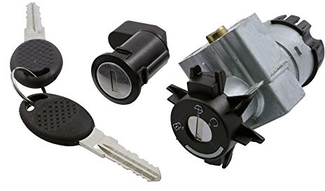 Zündschloss Schlosssatz passend für P.eugeot JetForce C-Tech TSDI, Looxor, Vivacity 50/125 – inkl. 2 Schlüssel, ohne Wegfahrsperre