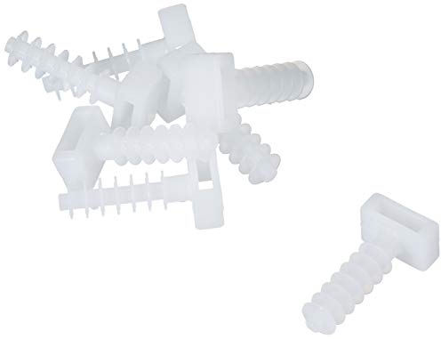 Sysfix 3530601 Taco Brida TBR, Color Blanco, 6 mm, Set de 100 Piezas