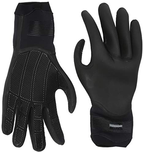 O'Neill Psycho Tech 3mm Neoprene Gloves, Performance Warmth for Cold-Water Surfing, Kayaking, Paddleboarding, and Diving, Black, Small