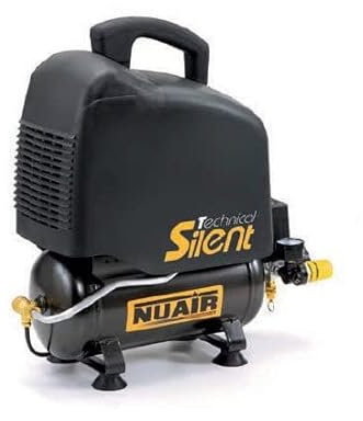 Compresseur silencieux sans huile 1CV 0,75kW 230V 8 bar 6L OM200/6 SILENT Nuair