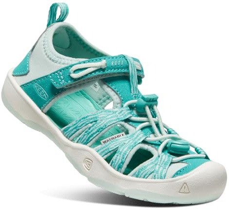 KEEN Moxie, Sandalias Unisex niños, Azul (Waterfall/Blue Glass), 35 EU